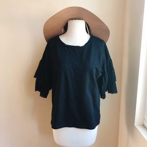 Bloomingdale’s Bobeau French Terry top